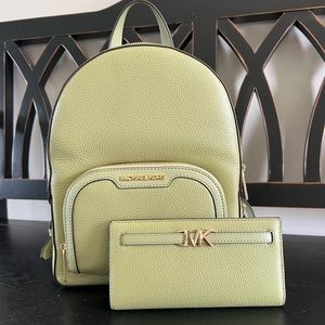 Michael Kors Medium Backpack with matching wallet